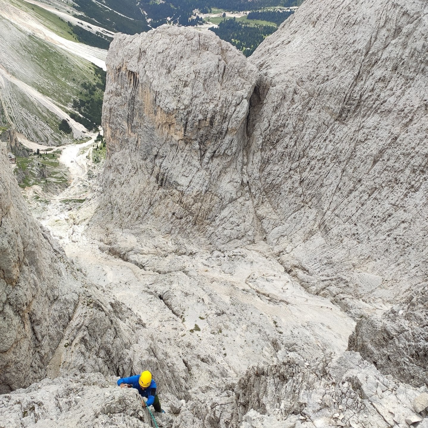 Arrampicata - Torri del Vajolet - Torre Delago - Cristiano Gregnanin Guida Alpina Certificata Dolomiti
