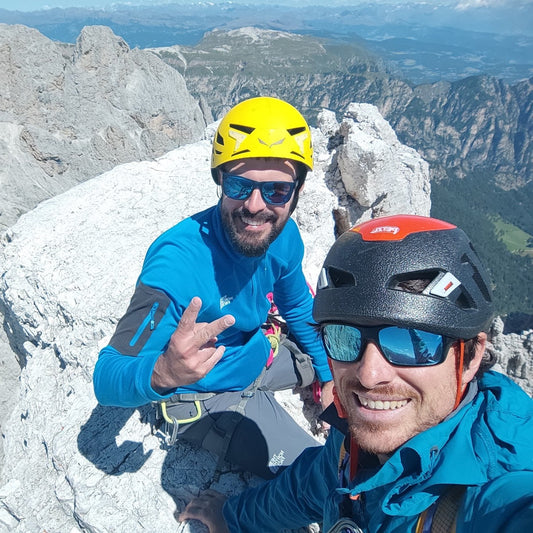Arrampicata - Torri del Vajolet - Torre Delago - Cristiano Gregnanin Guida Alpina Certificata Dolomiti
