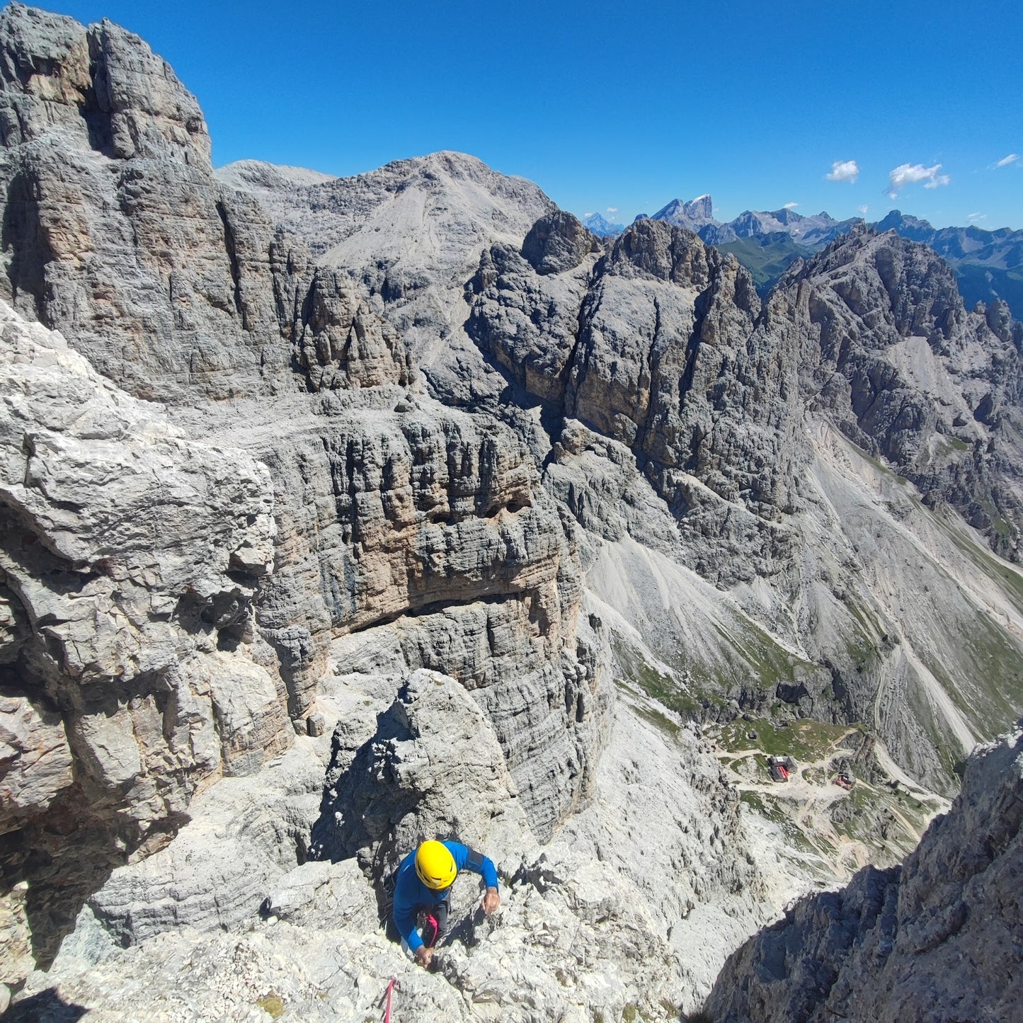 Arrampicata - Torri del Vajolet - Torre Delago - Cristiano Gregnanin Guida Alpina Certificata Dolomiti