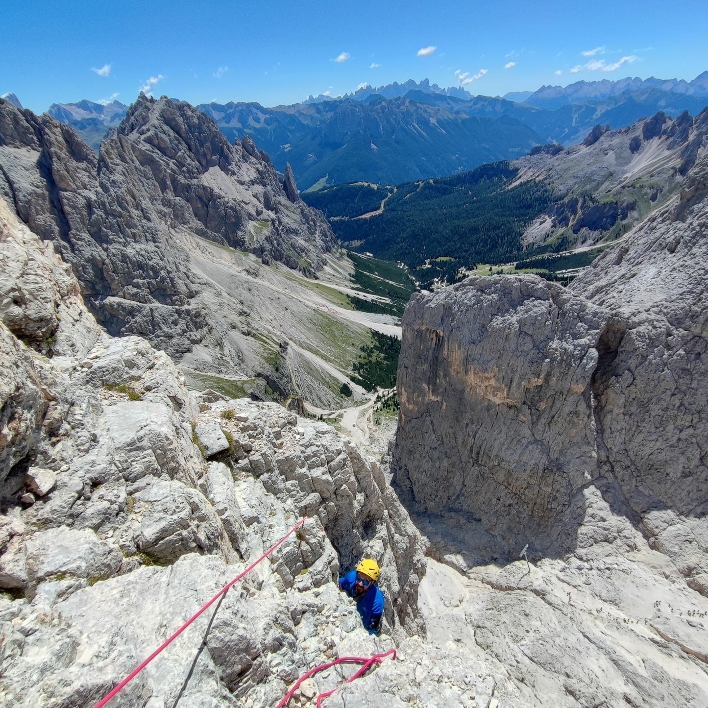 Arrampicata - Torri del Vajolet - Torre Delago - Cristiano Gregnanin Guida Alpina Certificata Dolomiti