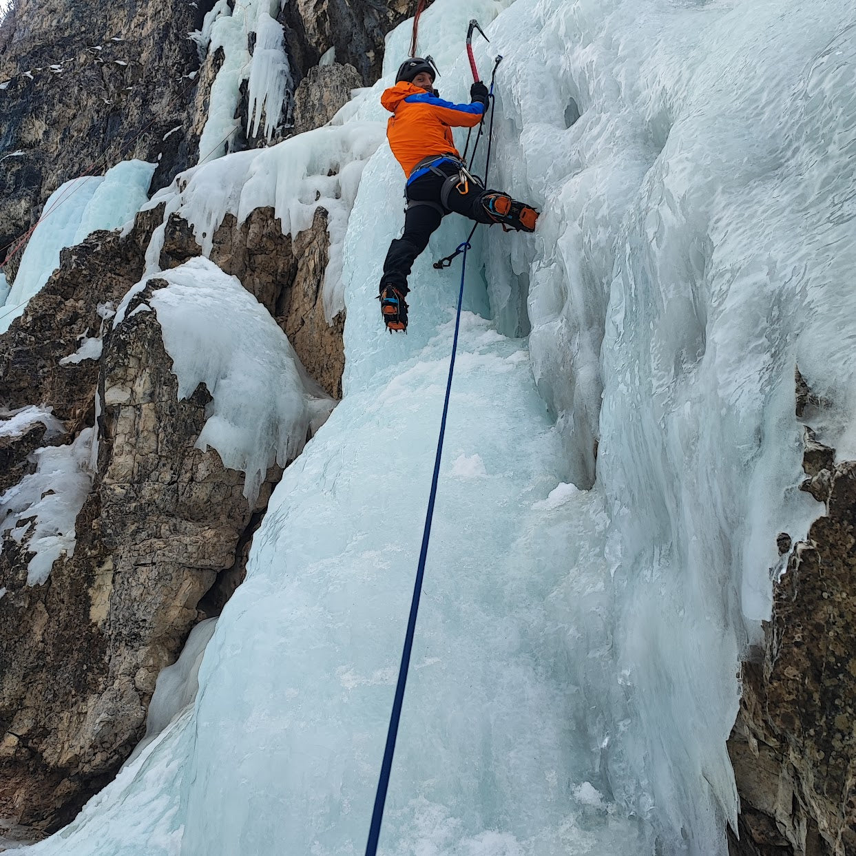Giornata di prova a Sottoguda - Cristiano Gregnanin Guida Alpina Certificata Dolomiti