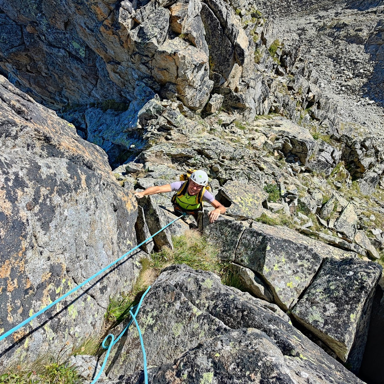 Cima dei Pozzi - Cresta di cima Pozzi - Cristiano Gregnanin Guida Alpina Certificata Dolomiti
