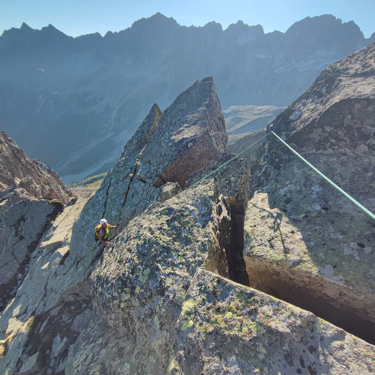 Cima dei Pozzi - Cresta di cima Pozzi - Cristiano Gregnanin Guida Alpina Certificata Dolomiti