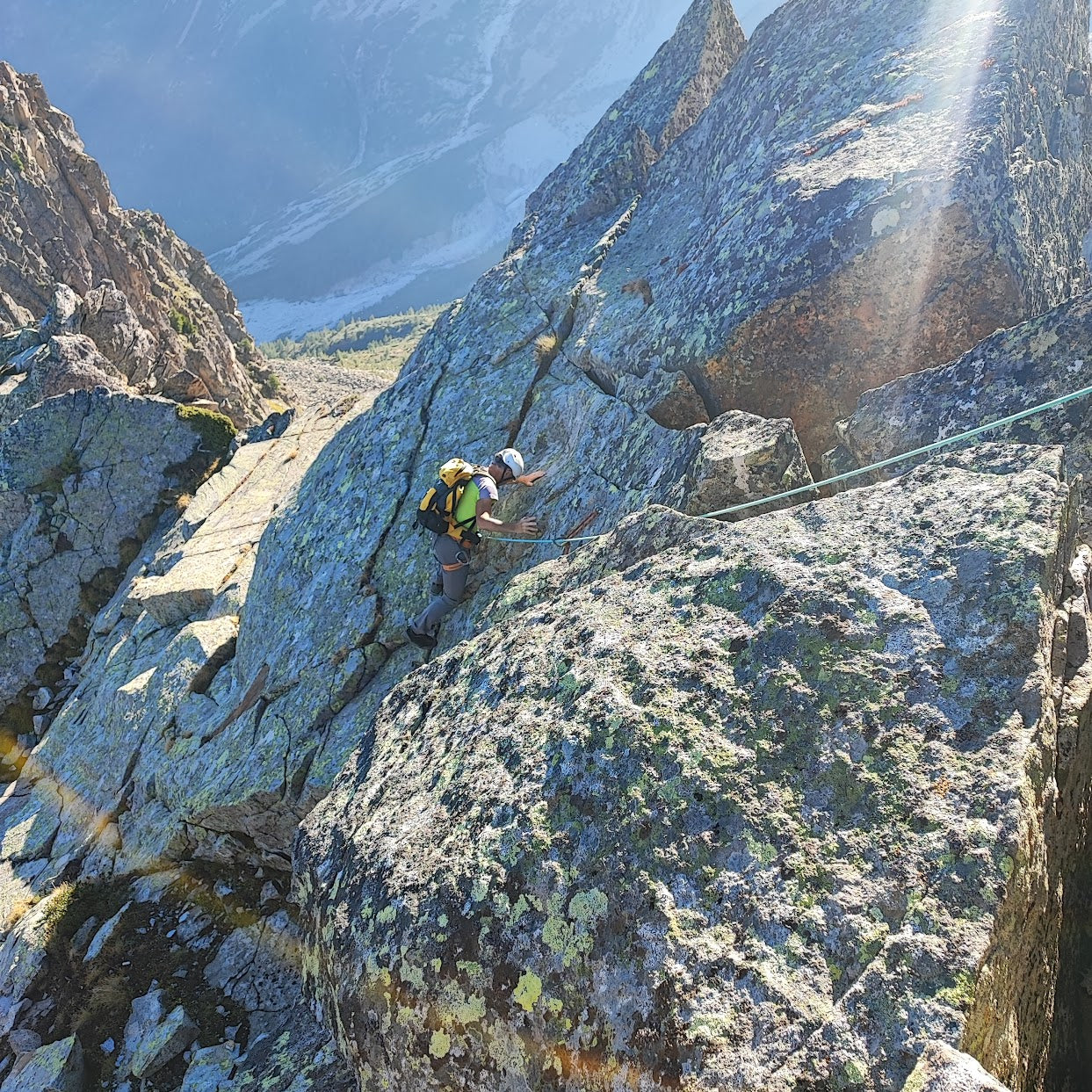 Cima dei Pozzi - Cresta di cima Pozzi - Cristiano Gregnanin Guida Alpina Certificata Dolomiti