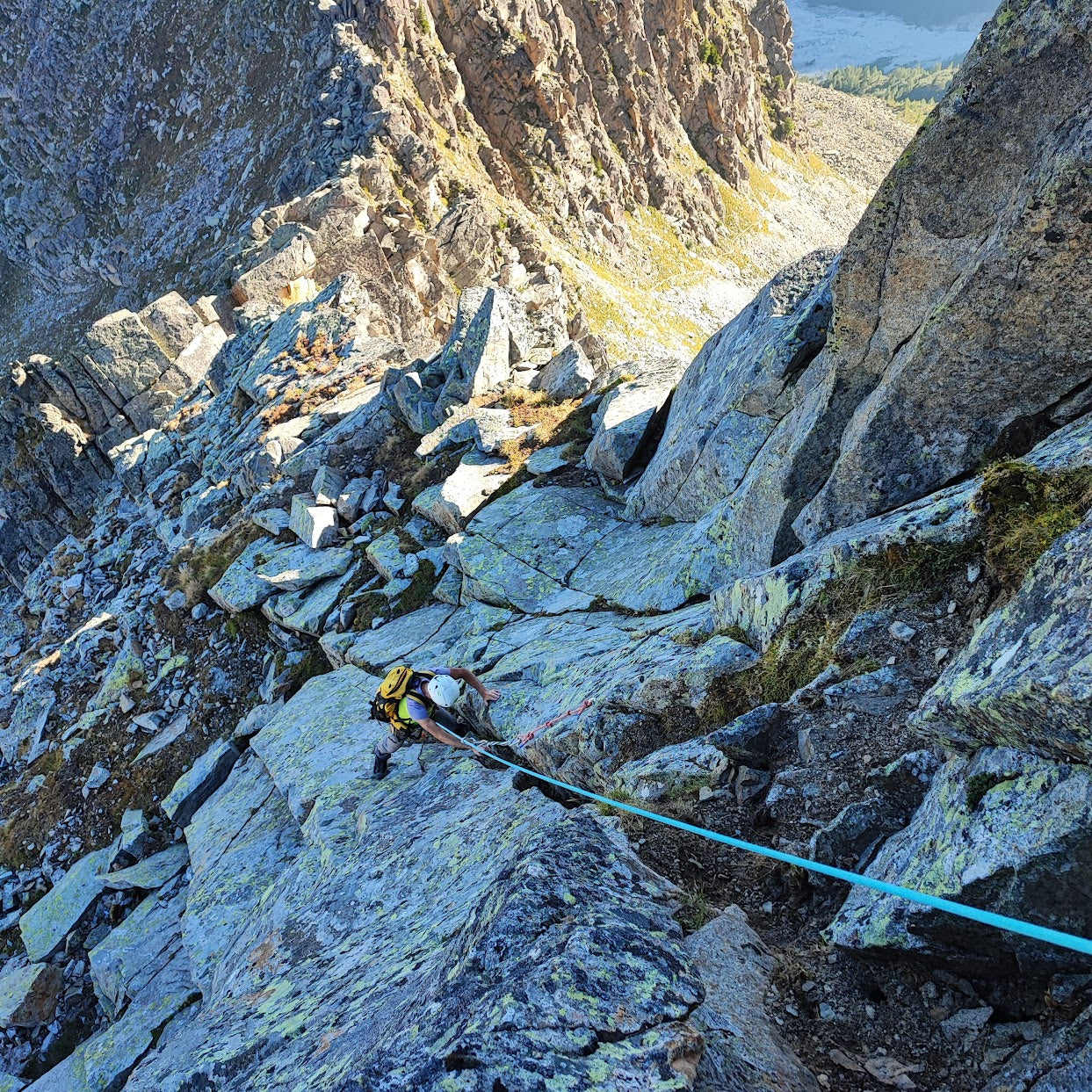 Cima dei Pozzi - Cresta di cima Pozzi - Cristiano Gregnanin Guida Alpina Certificata Dolomiti