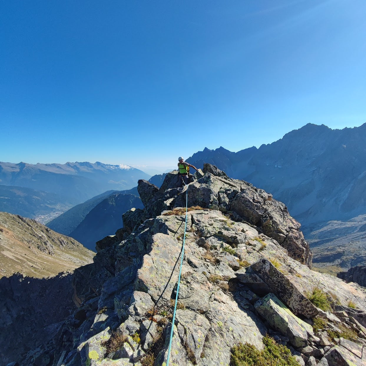 Cima dei Pozzi - Cresta di cima Pozzi - Cristiano Gregnanin Guida Alpina Certificata Dolomiti