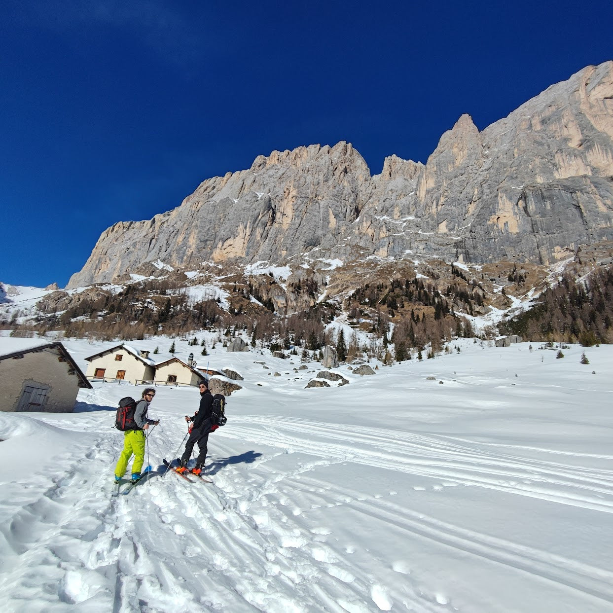 Corso base - scialpinismo - Cristiano Gregnanin Guida Alpina Certificata Dolomiti