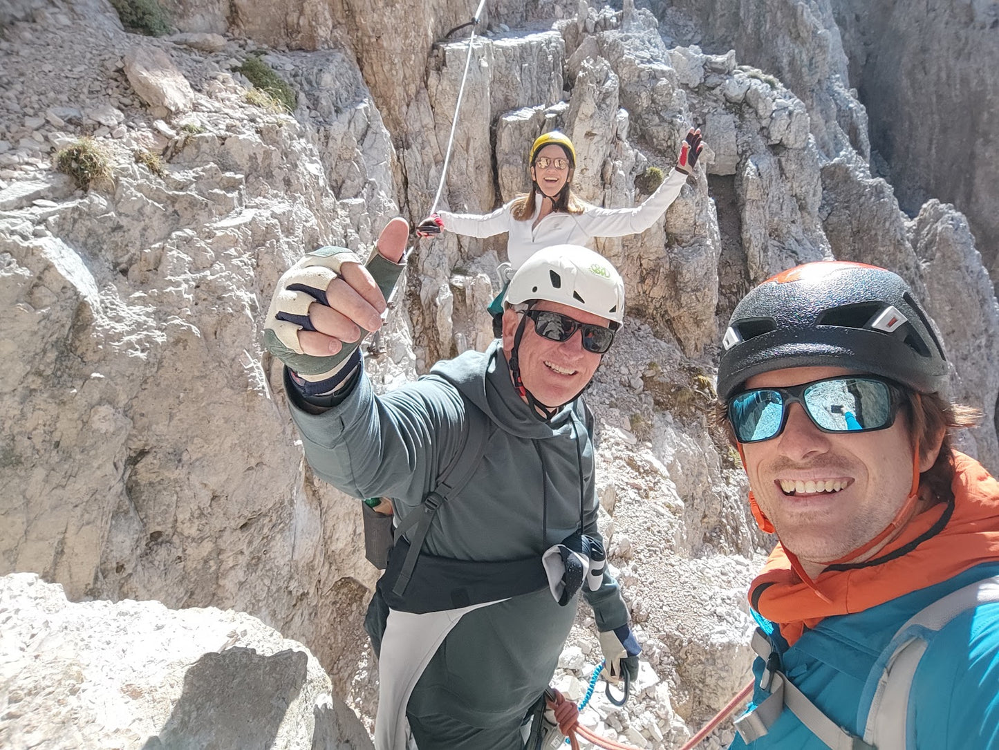 Ferrata Averau - Cristiano Gregnanin Guida Alpina Certificata Dolomiti