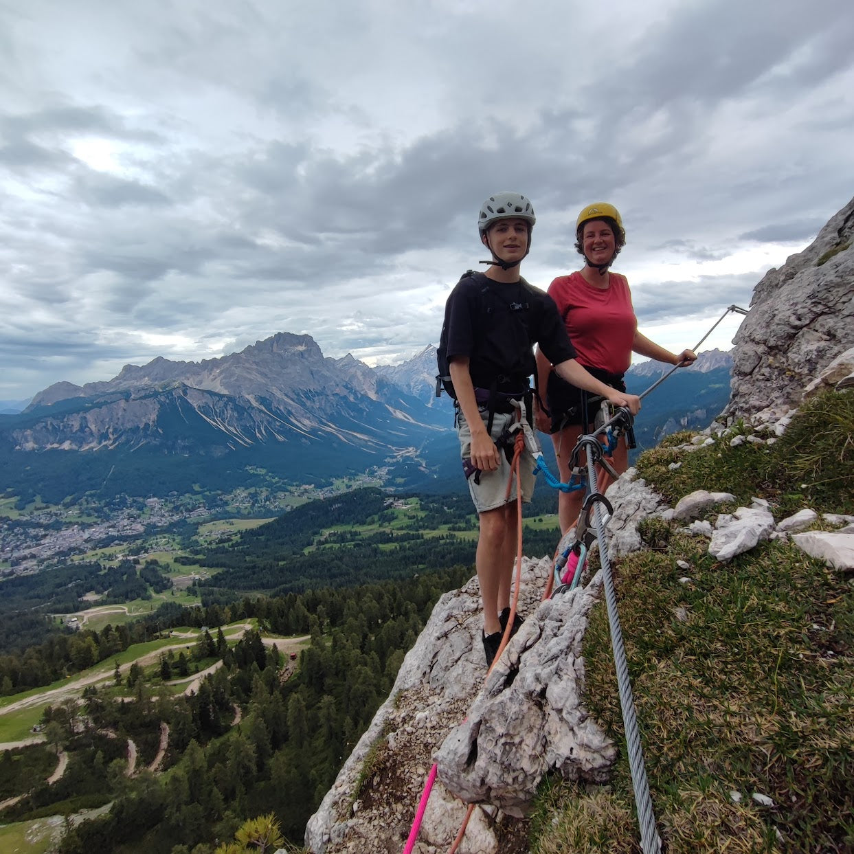 Ferrata Ra Pegna e Ra Bujela - Cristiano Gregnanin Guida Alpina Certificata Dolomiti