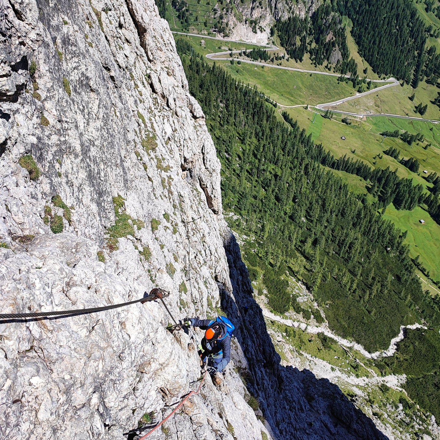 Ferrata tridentina al pisciadù - Cristiano Gregnanin Guida Alpina Certificata Dolomiti