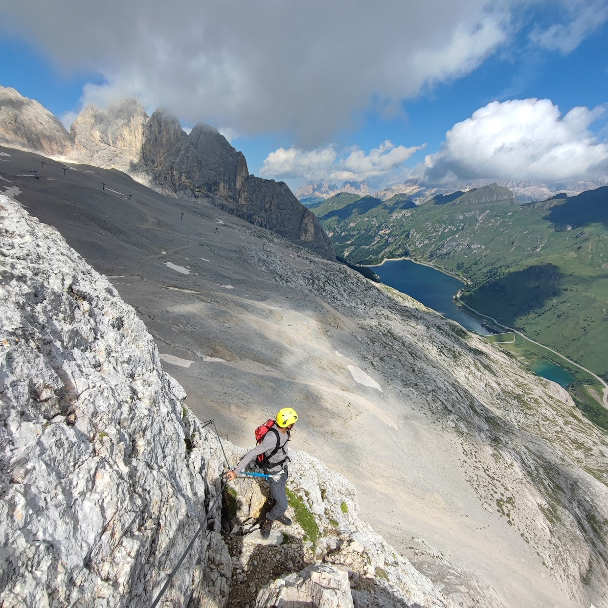 Marmolada - Ferrata Eterna - Cristiano Gregnanin Guida Alpina Certificata Dolomiti