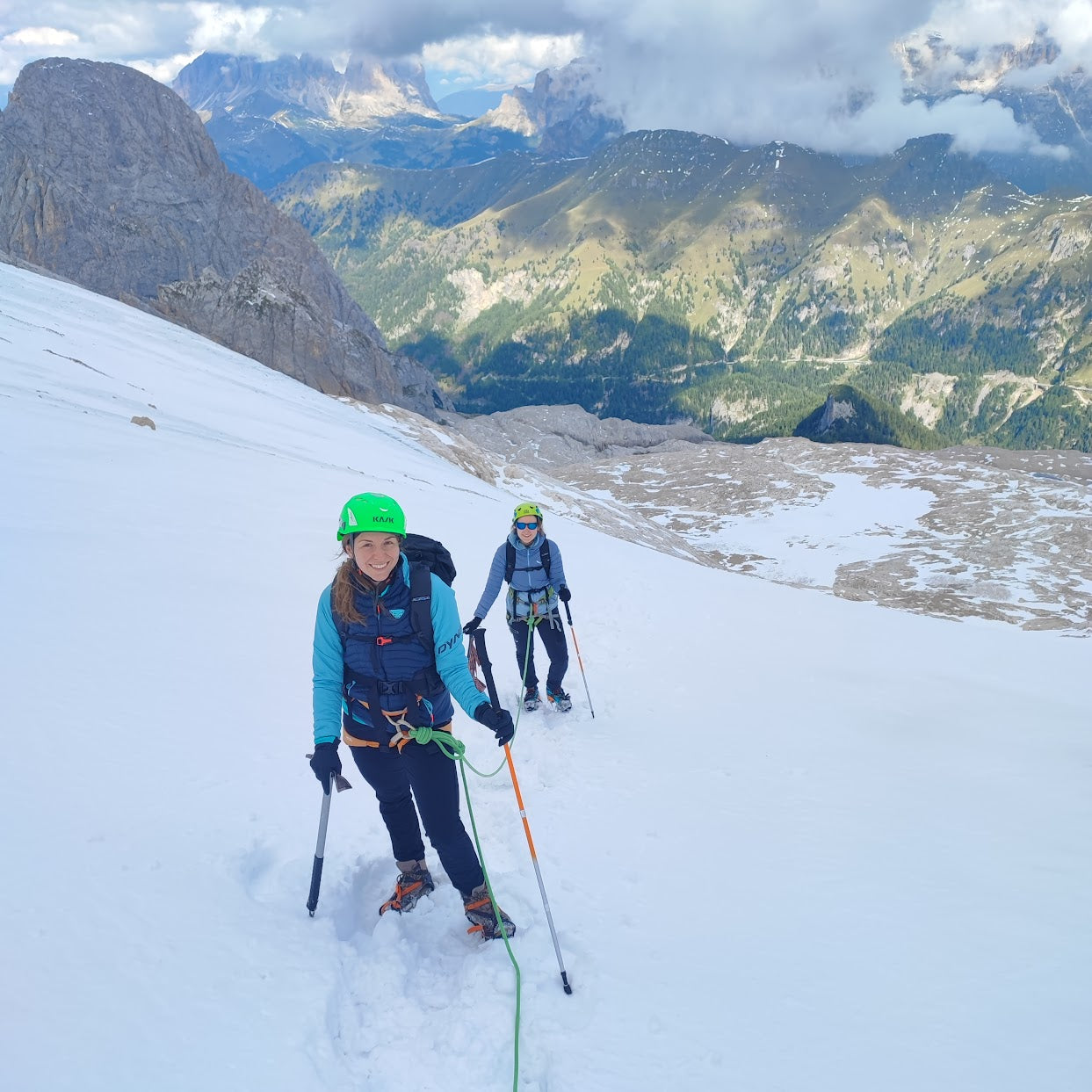 Marmolada Punta Penia - Pernotto in cima - Cristiano Gregnanin Guida Alpina Certificata Dolomiti