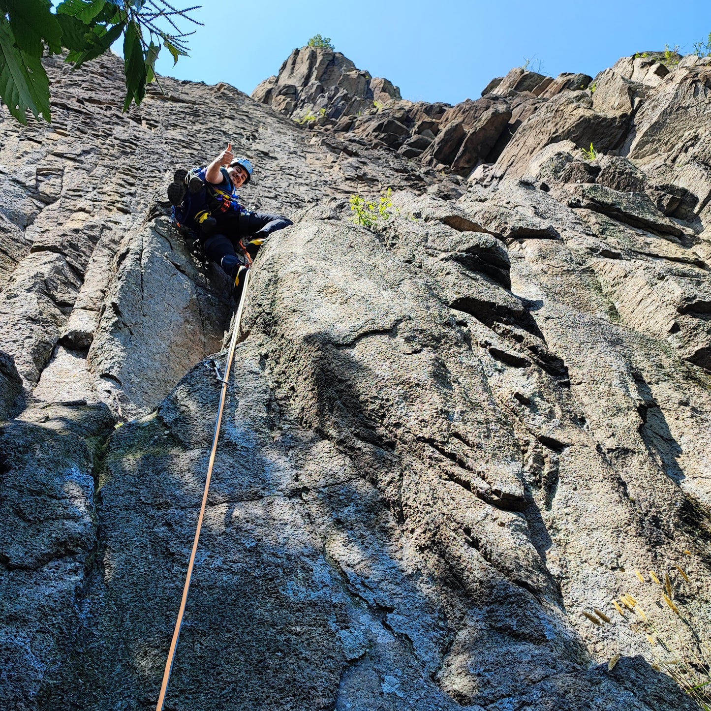 Mezza giornata di scalata multipitch a Rocca pendice - Cristiano Gregnanin Guida Alpina Certificata Dolomiti