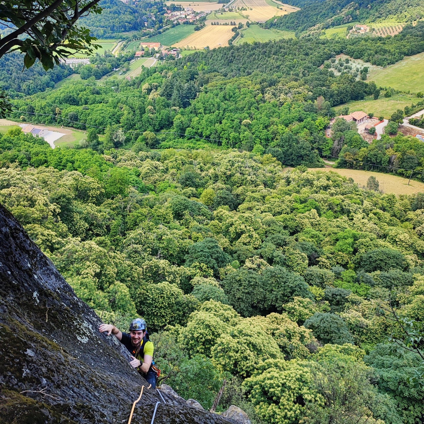 Mezza giornata di scalata multipitch a Rocca pendice - Cristiano Gregnanin Guida Alpina Certificata Dolomiti