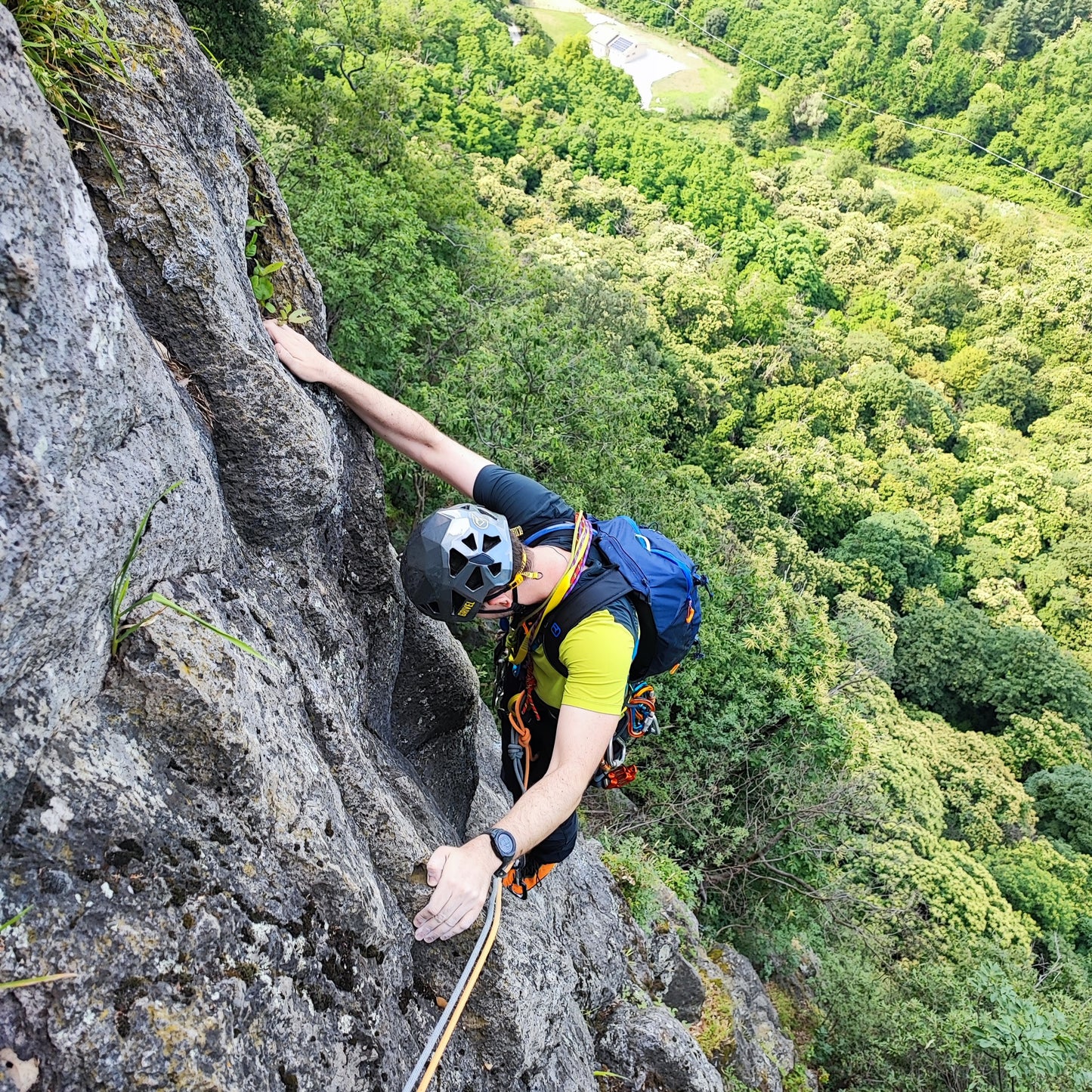 Mezza giornata di scalata multipitch a Rocca pendice - Cristiano Gregnanin Guida Alpina Certificata Dolomiti