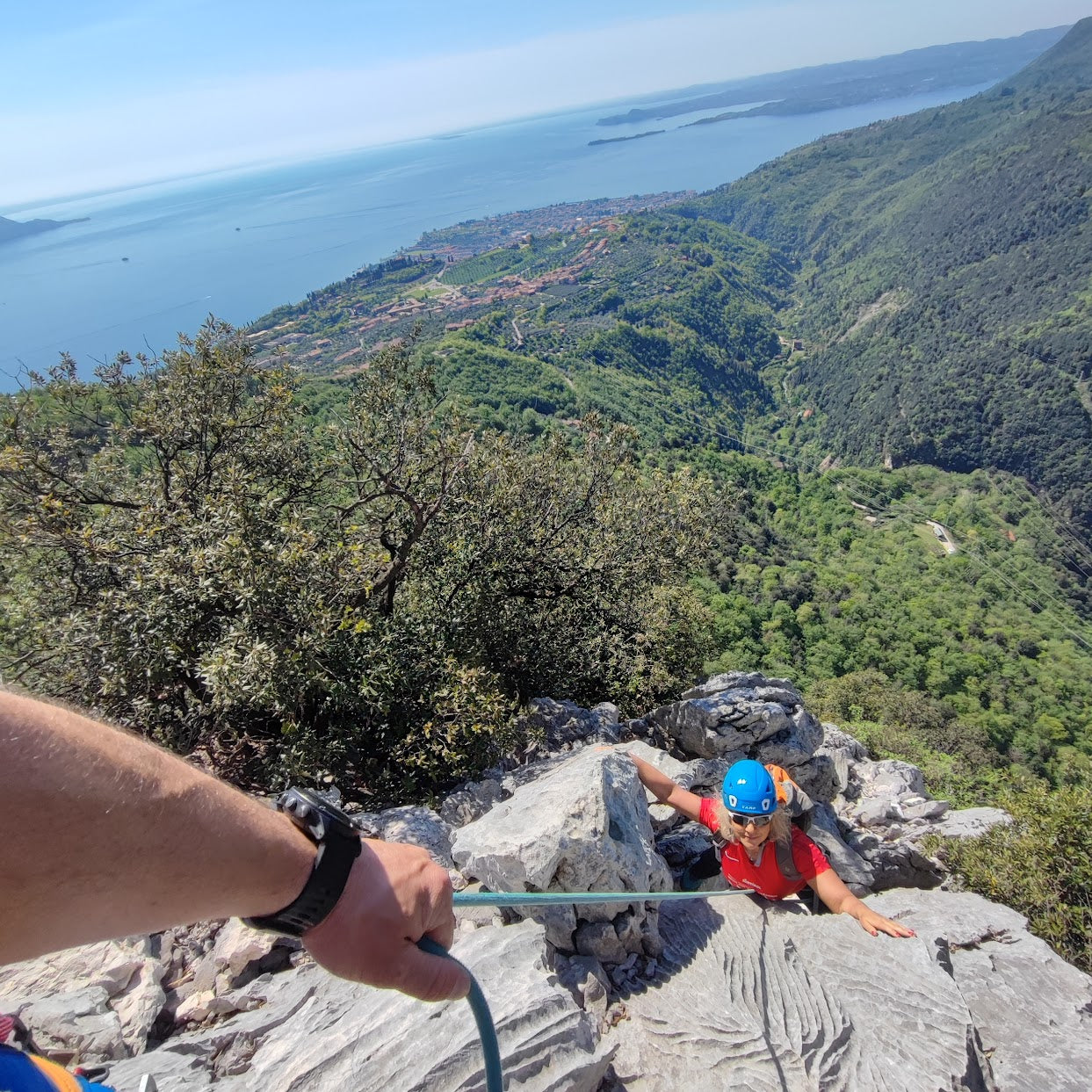 Monte Castello di Gaino-Cresta Sud Ovest - Cristiano Gregnanin Guida Alpina Certificata Dolomiti