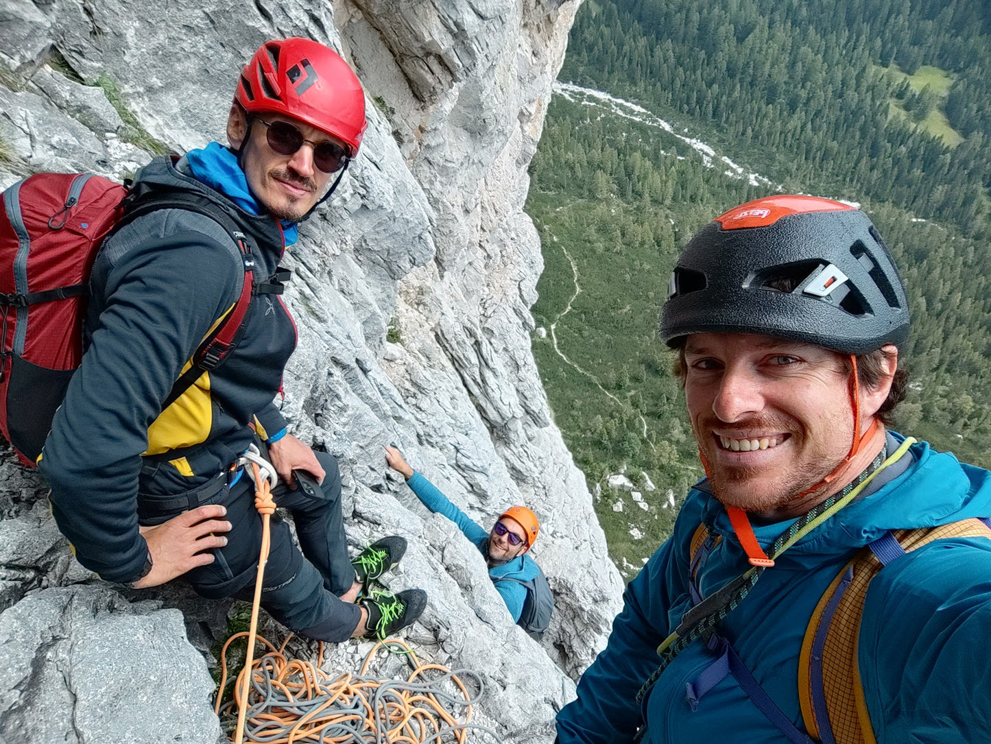 Multipitch in Dolomiti - livello medio - Cristiano Gregnanin Guida Alpina Certificata Dolomiti