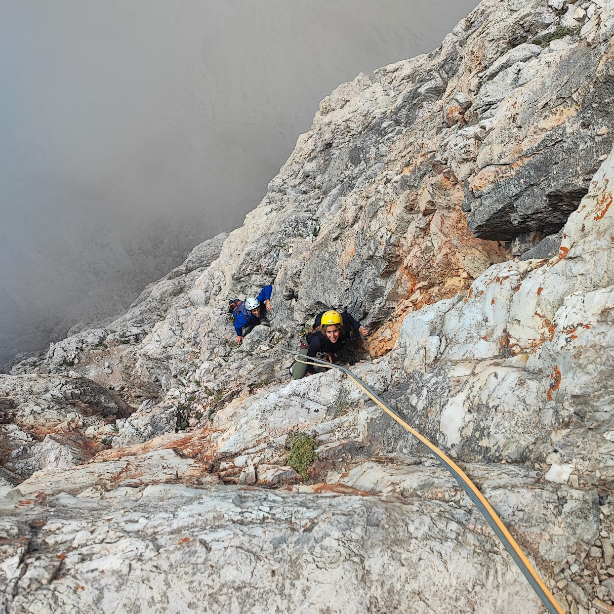 Multipitch in Dolomiti - livello medio - Cristiano Gregnanin Guida Alpina Certificata Dolomiti