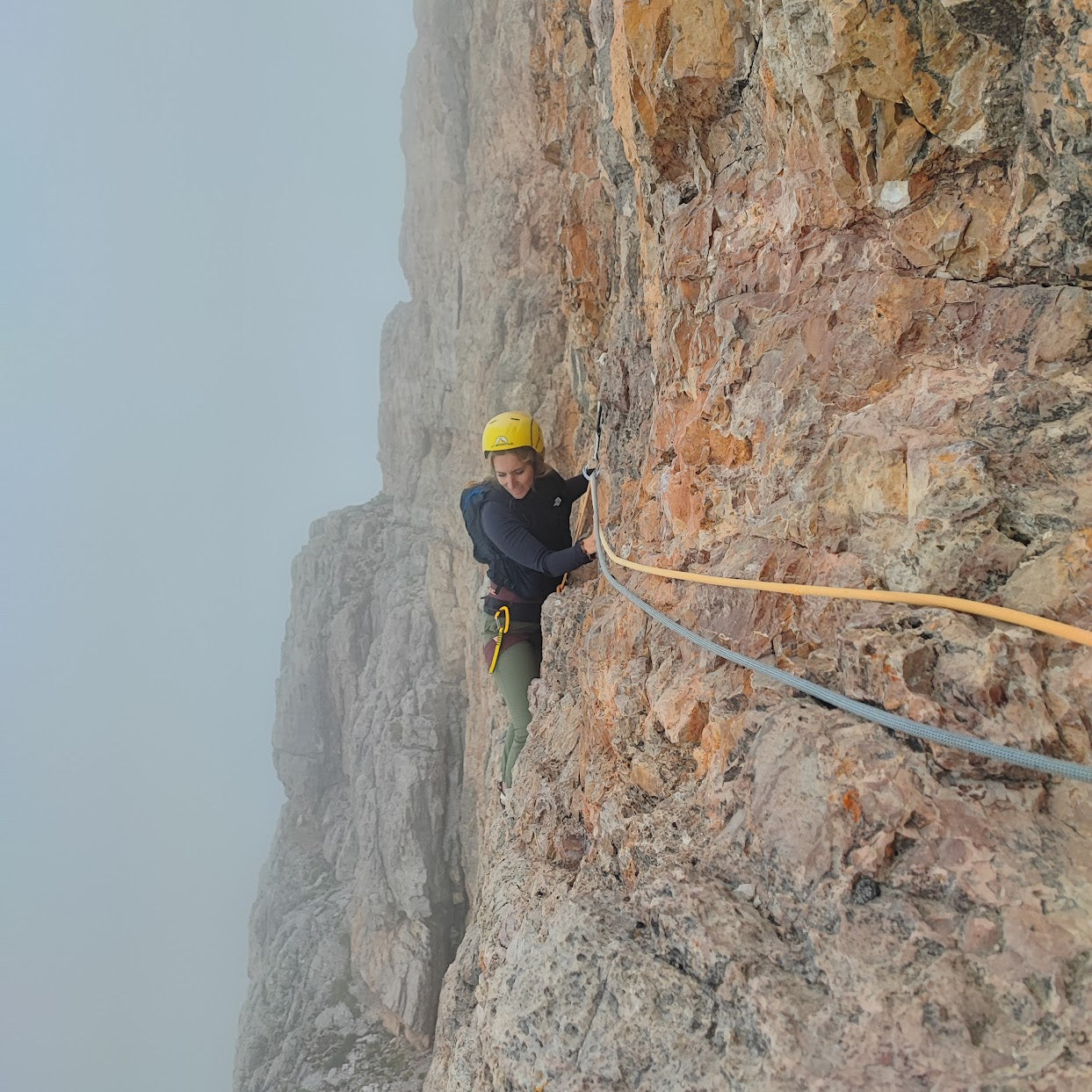 Multipitch in Dolomiti - livello medio - Cristiano Gregnanin Guida Alpina Certificata Dolomiti