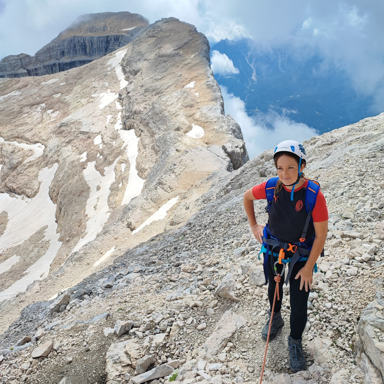 Pelmo - via Normale - Cristiano Gregnanin Guida Alpina Certificata Dolomiti