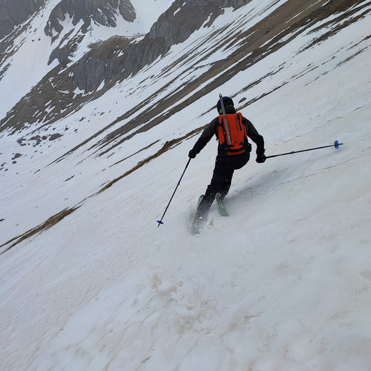Scialpinismo a Cima Ombrettola - Cristiano Gregnanin Guida Alpina Certificata Dolomiti
