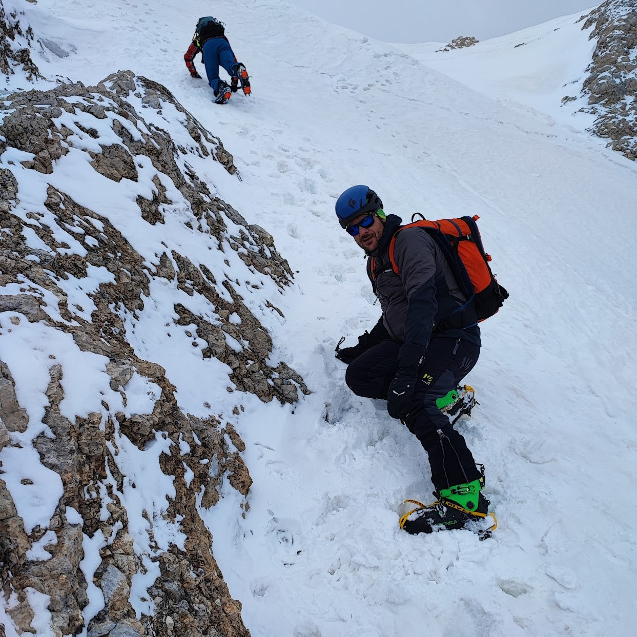 Scialpinismo a Cima Ombrettola - Cristiano Gregnanin Guida Alpina Certificata Dolomiti