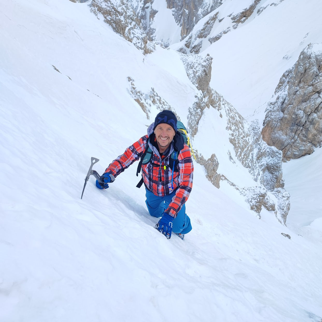 Scialpinismo a Cima Ombrettola - Cristiano Gregnanin Guida Alpina Certificata Dolomiti