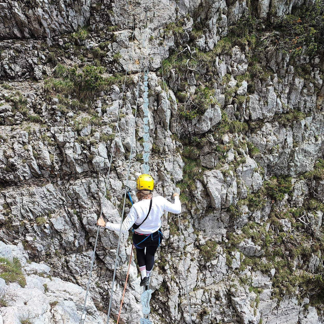 Ferrata delle Aquile alla Paganella - Cristiano Gregnanin Guida Alpina Certificata Dolomiti