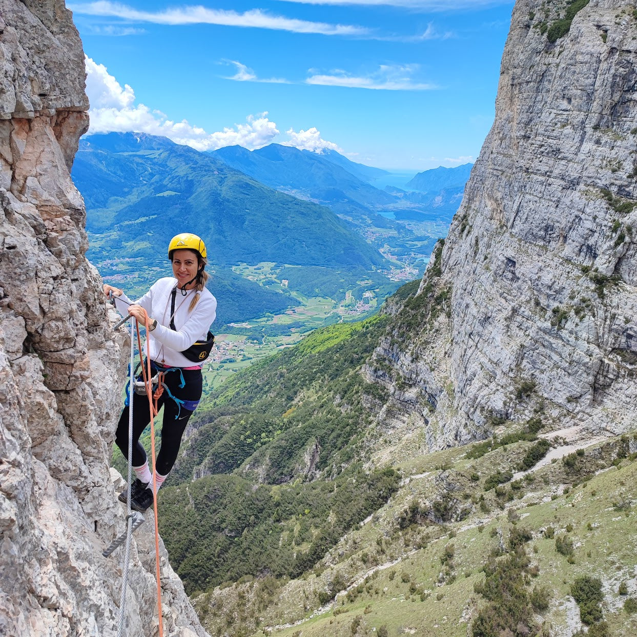 Ferrata delle Aquile alla Paganella - Cristiano Gregnanin Guida Alpina Certificata Dolomiti