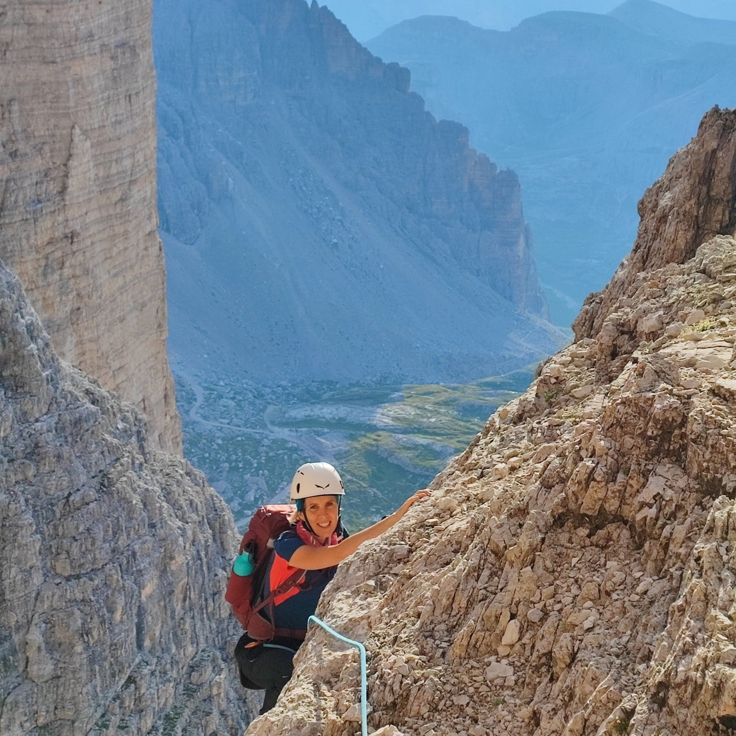 Arrampicata - Cima Grande di Lavaredo - Via Normale - Cristiano Gregnanin Guida Alpina Certificata Dolomiti