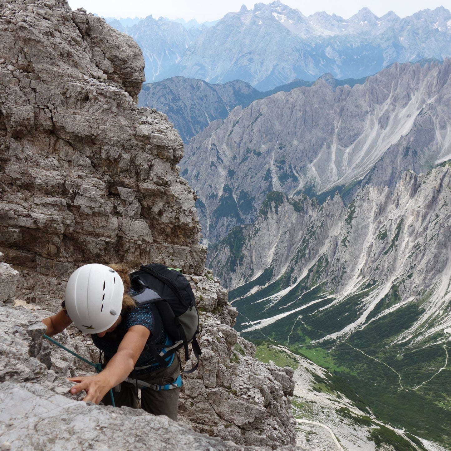 Arrampicata - Cima Grande di Lavaredo - Via Normale - Cristiano Gregnanin Guida Alpina Certificata Dolomiti