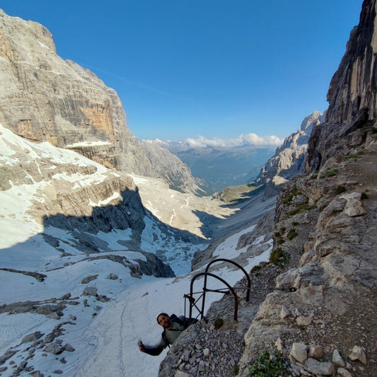 Brenta - Ferrata Bocchette Centrali - Cristiano Gregnanin Guida Alpina Certificata Dolomiti