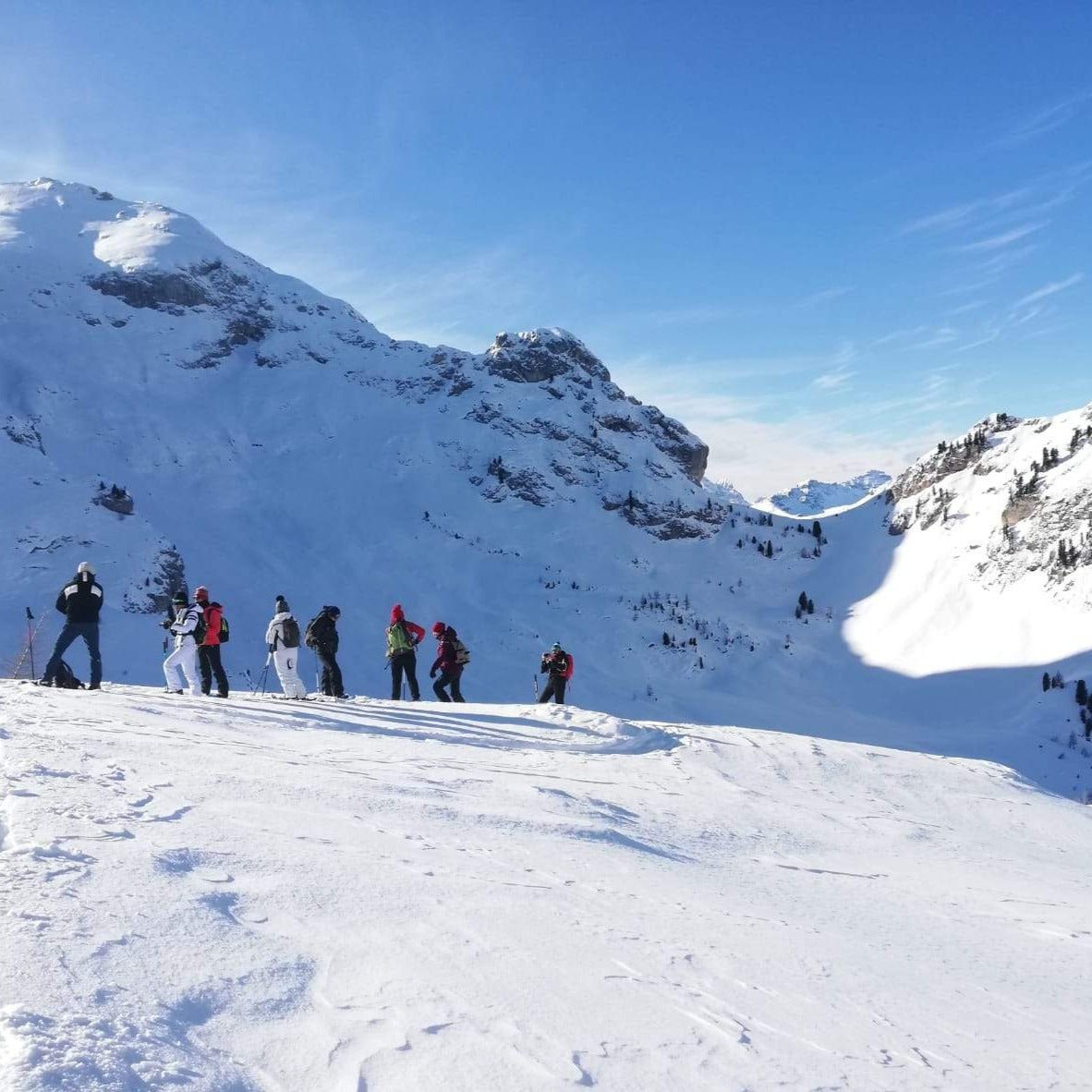 Ciaspolata a passo Giau - Cristiano Gregnanin Guida Alpina Certificata Dolomiti