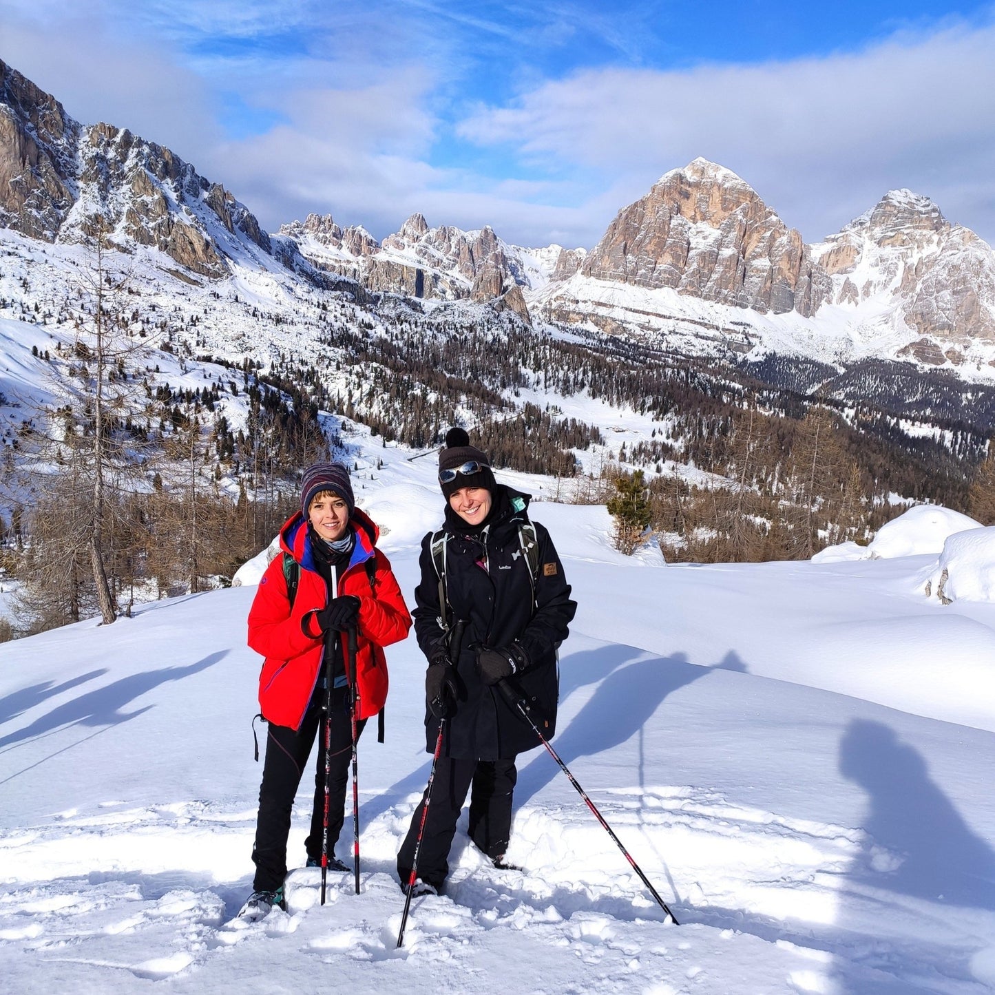 Ciaspolata a passo Giau - Cristiano Gregnanin Guida Alpina Certificata Dolomiti