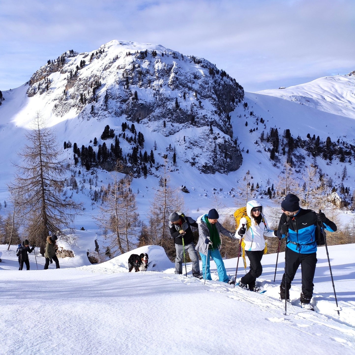 Ciaspolata a passo Giau - Cristiano Gregnanin Guida Alpina Certificata Dolomiti