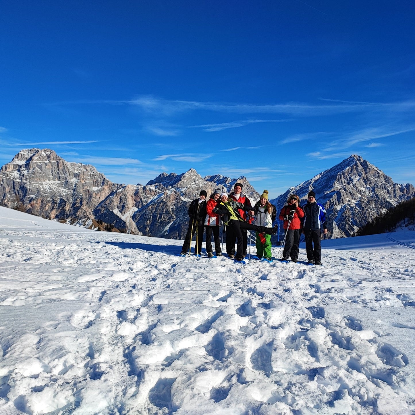 Ciaspolata al rifugio Citta di Fiume - Cristiano Gregnanin Guida Alpina Certificata Dolomiti