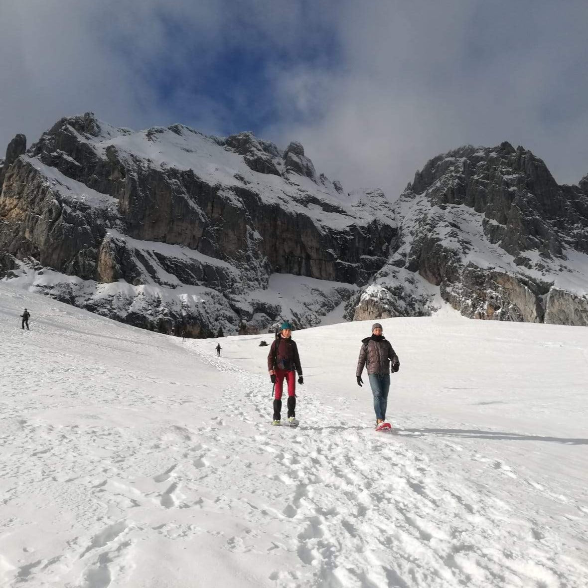 Ciaspolata al rifugio Scarpa - Cristiano Gregnanin Guida Alpina Certificata Dolomiti