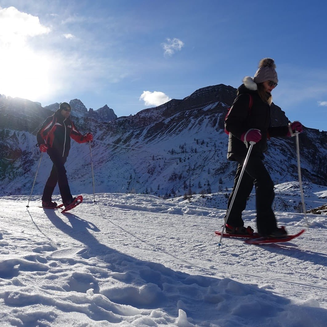 Ciaspolata notturna al rifugio Laresei da Passo Valles - Cristiano Gregnanin Guida Alpina Certificata Dolomiti