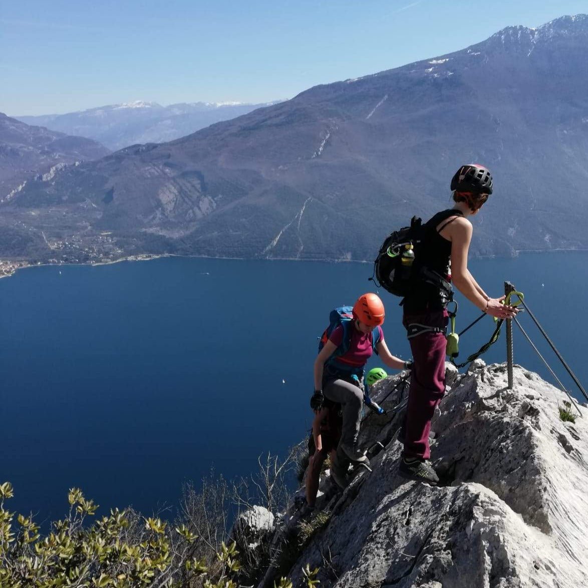 Corso ferrate - lago di Garda - Cristiano Gregnanin Guida Alpina Certificata Dolomiti