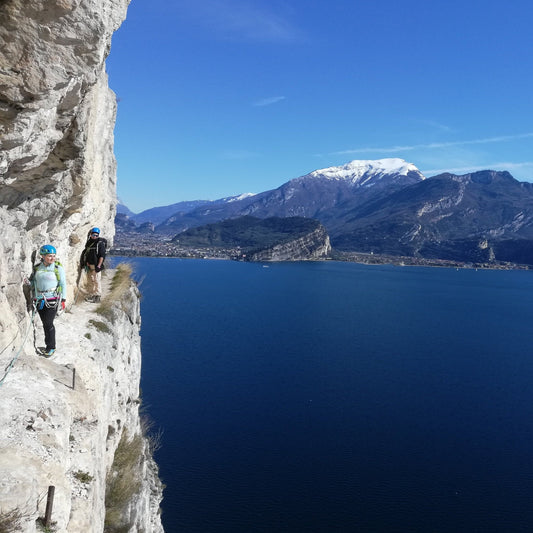 Corso ferrate - lago di Garda - laguidalpina.it - Guida Alpina Cristiano Gregnanin