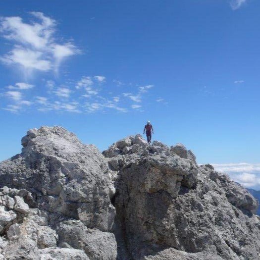 Ferrata Bolver-Lugli - Cimon De la Pala - Cristiano Gregnanin Guida Alpina Certificata Dolomiti