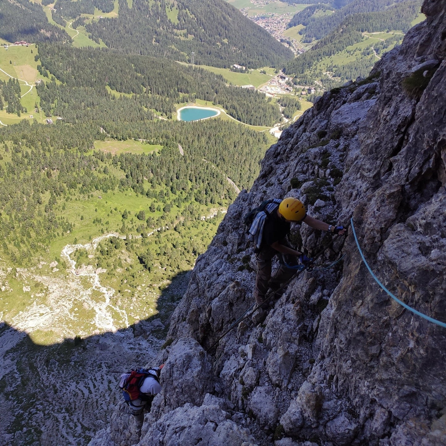 Ferrata delle Mesules - Cristiano Gregnanin Guida Alpina Certificata Dolomiti