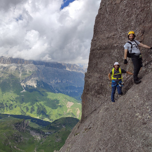 Ferrata delle trincee al Padon - Cristiano Gregnanin Guida Alpina Certificata Dolomiti