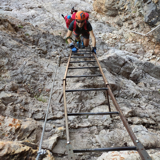 Ferrata Lipella - Cristiano Gregnanin Guida Alpina Certificata Dolomiti