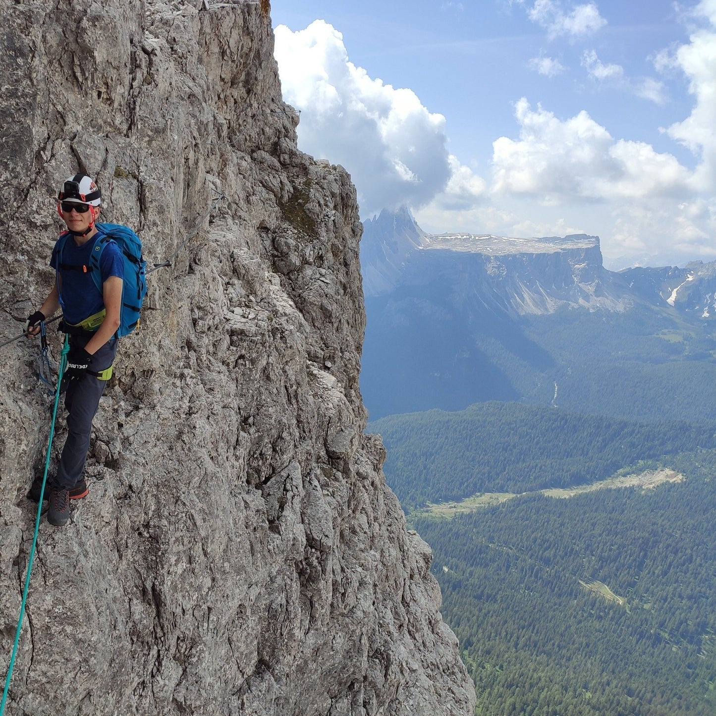 Ferrata Olivieri - Punta Anna - Cristiano Gregnanin Guida Alpina Certificata Dolomiti