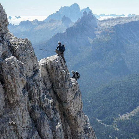 Ferrata Olivieri - Punta Anna - Cristiano Gregnanin Guida Alpina Certificata Dolomiti