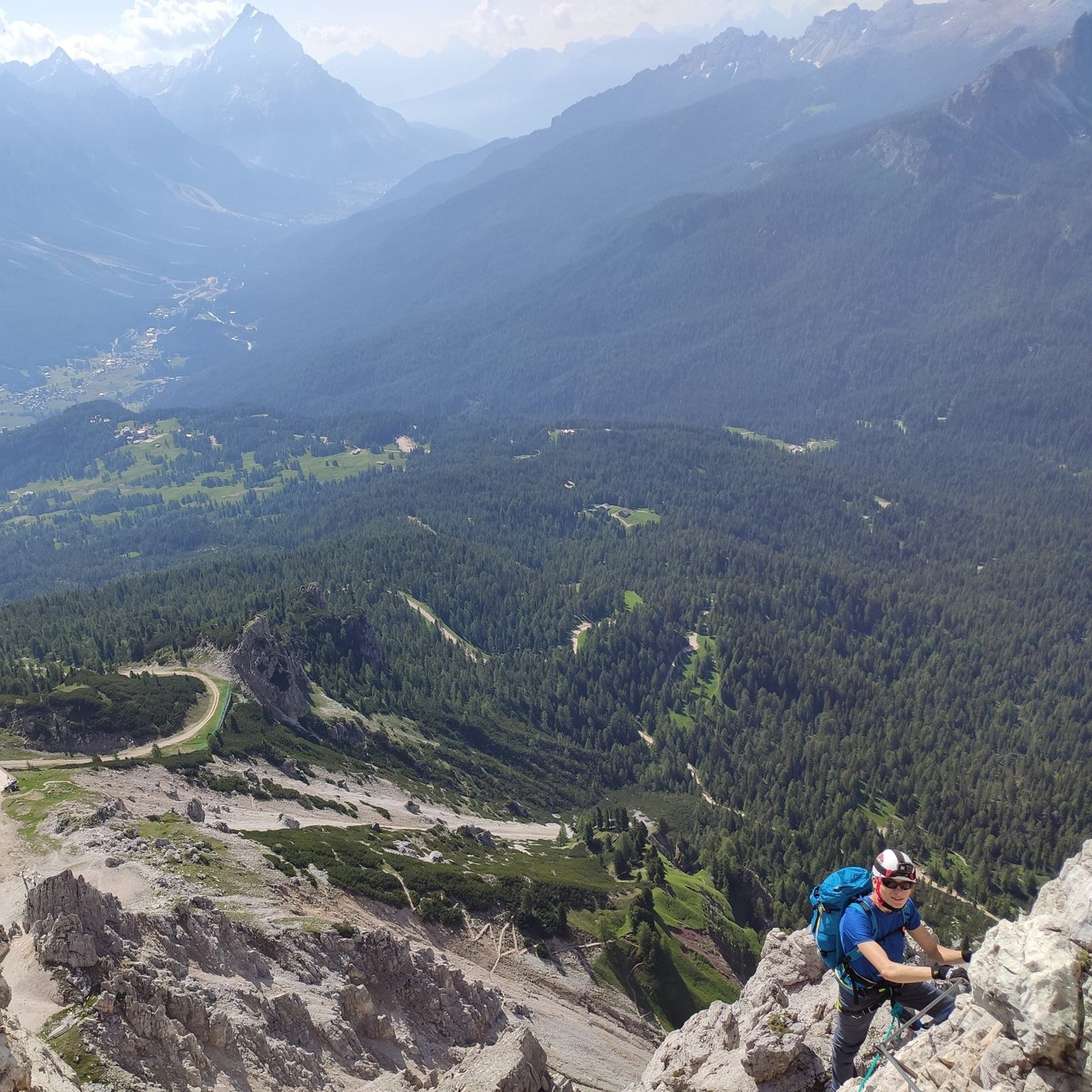 Ferrata Olivieri - Punta Anna - Cristiano Gregnanin Guida Alpina Certificata Dolomiti
