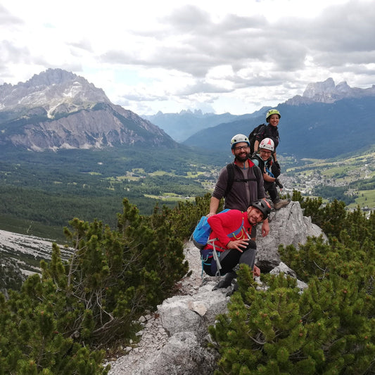 Ferrata Strobel - Punta Fiames - Cristiano Gregnanin Guida Alpina Certificata Dolomiti
