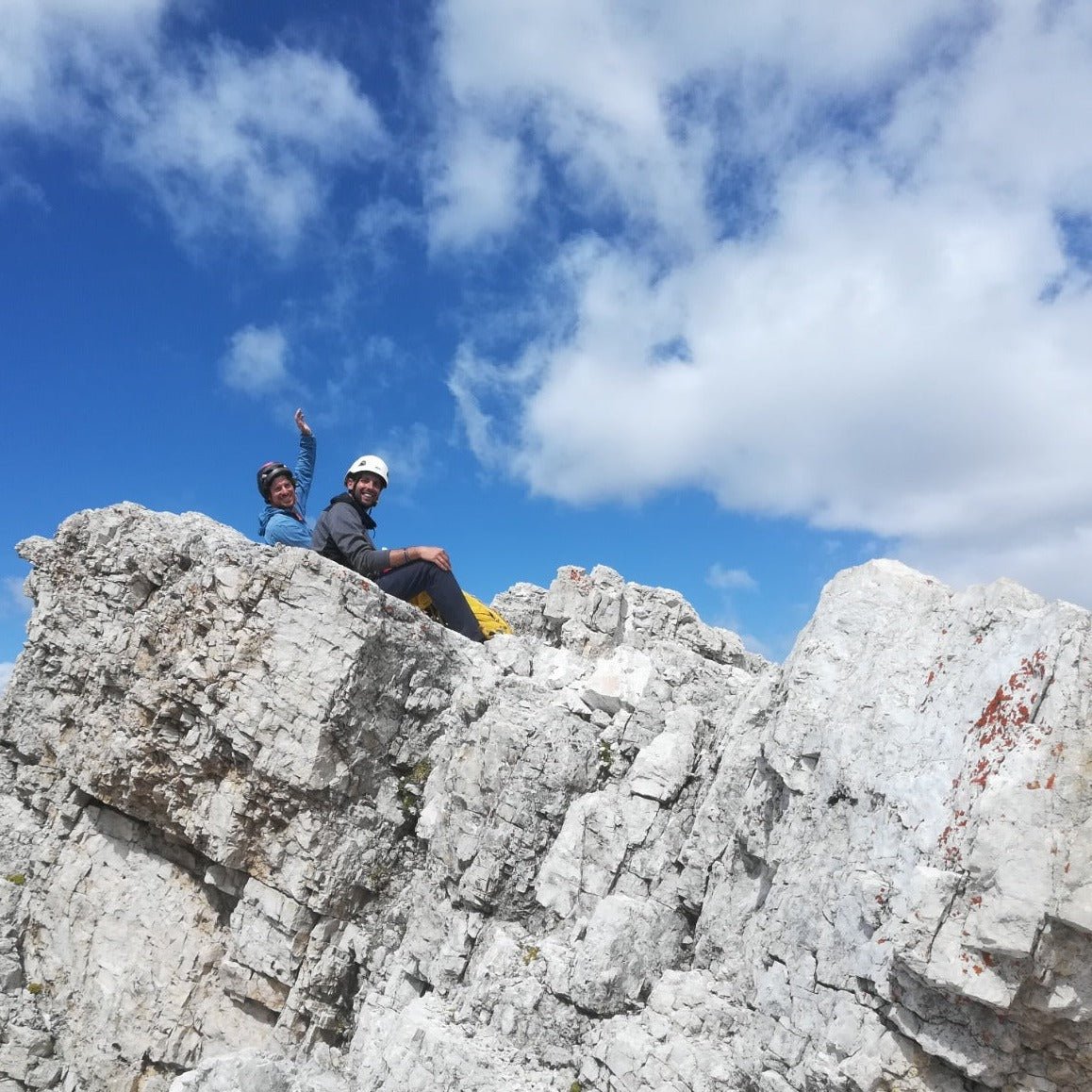 Ferrata Tomaselli a cima Fanes - Cristiano Gregnanin Guida Alpina Certificata Dolomiti