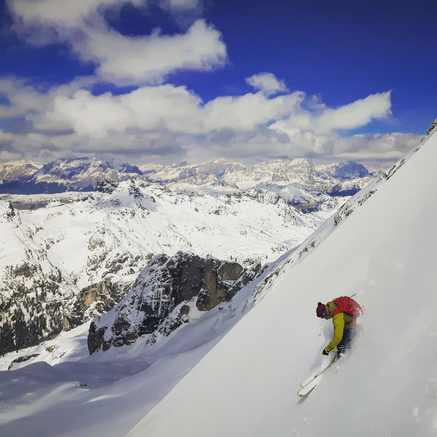 Freeride - Marmolada Paradise - Cristiano Gregnanin Guida Alpina Certificata Dolomiti